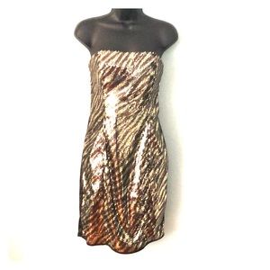 Sequin mini dress